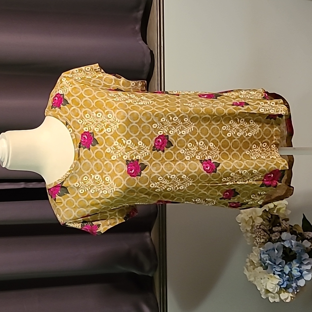 NWT Benares Patterned Shirt - Size Small - Picture 2 of 8
